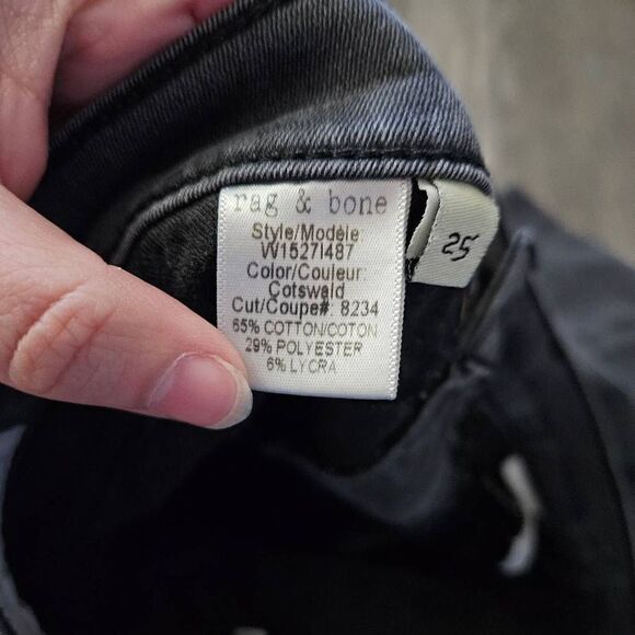 Rag & Bone Zipper Capri Jeans - Picture 7 of 9